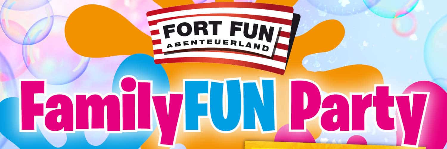Großer Spaß bei der FamilyFUN Party! © Fort Fun Abenteuerland