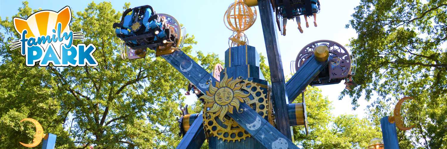 Stellarem ein spannendes Fahrgeschäft im Familypark am Neusiedlersee