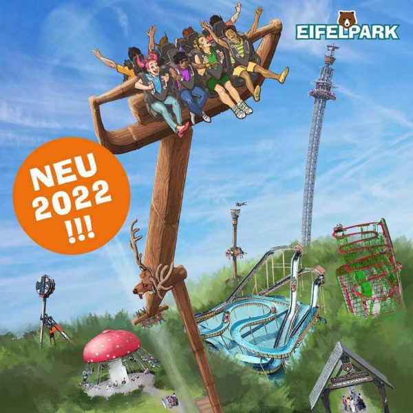 Platzhirsch Eifelpark Neuheiten 2022