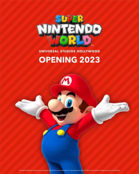 universal studios hollywood super nintendo world 2023 teaser