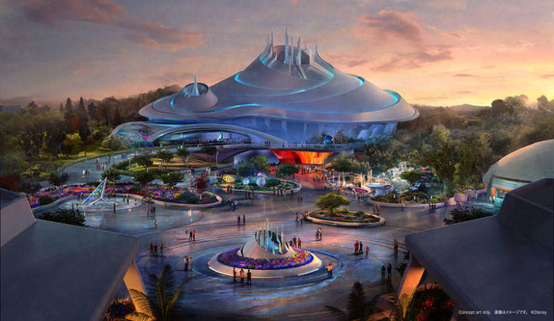 Tokyo Disneyland Space Mountain 2027