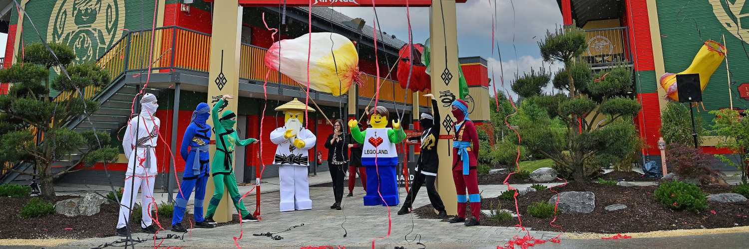 Eröffnung Ninjago Quartier im Legoland Deutschland