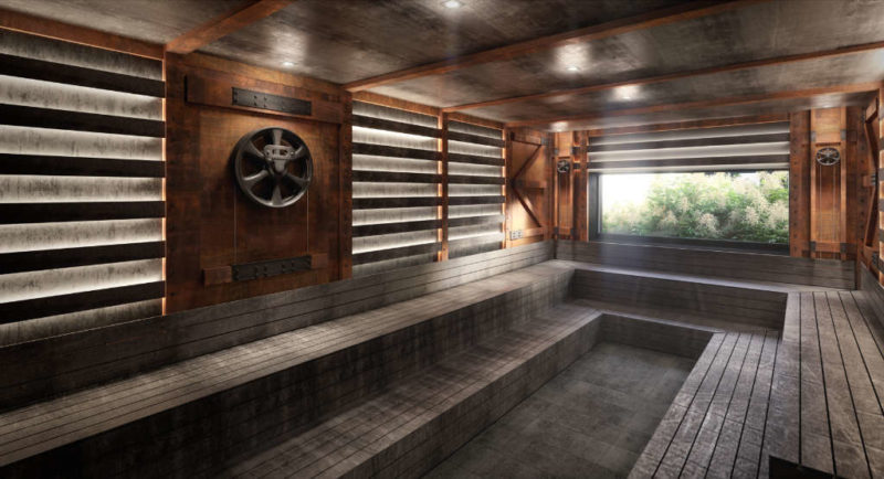 So wird der Saunabereich des Familienbad Penzberg aussehen © Stadtwerke Penzberg