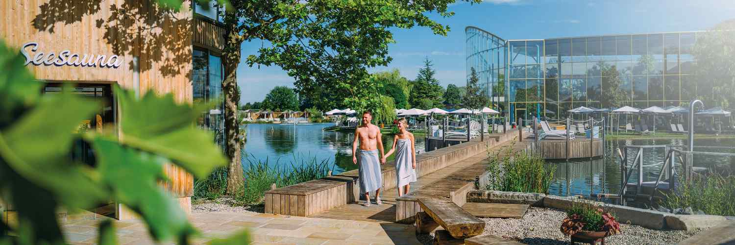 Saunaparadies der Therme Erding