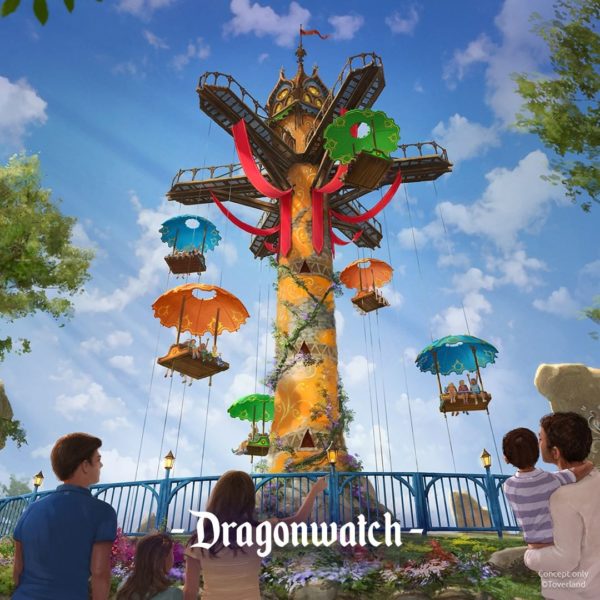 "Dragonwatch", eine weitere der Toverland Neuheiten 2023©Toverland