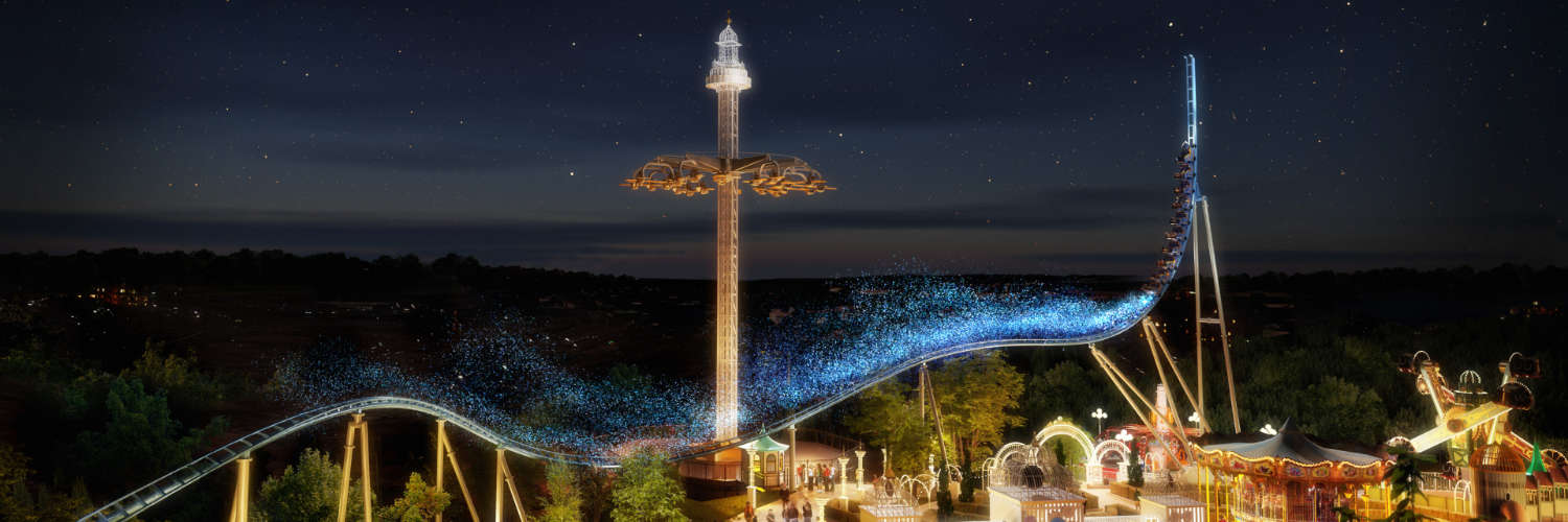 Liseberg Neuheit 2023 die Achterbahn Luna