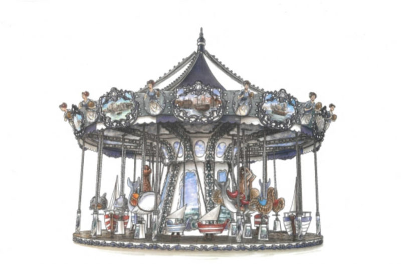 Eine der Hansa Park Neuheiten 2023! Das Carousel Baltique! © Hansa Park