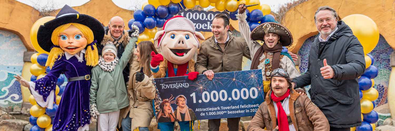 Toverland begrüßt erstmals mehr als 1 Million Besucher innerhalb einer Saison © Toverland