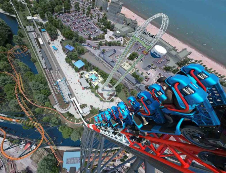 "Top Thrill 2" bietet einen komplett neuen Spike und ersetzt den bisherigen "Top Thrill Dragster" © Cedar Point