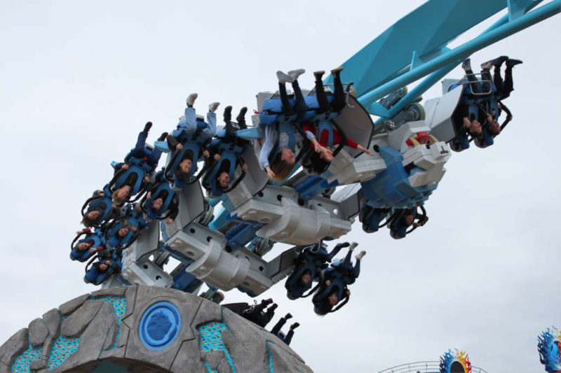 Wing Coaster Maximus im Legoland Deutschland