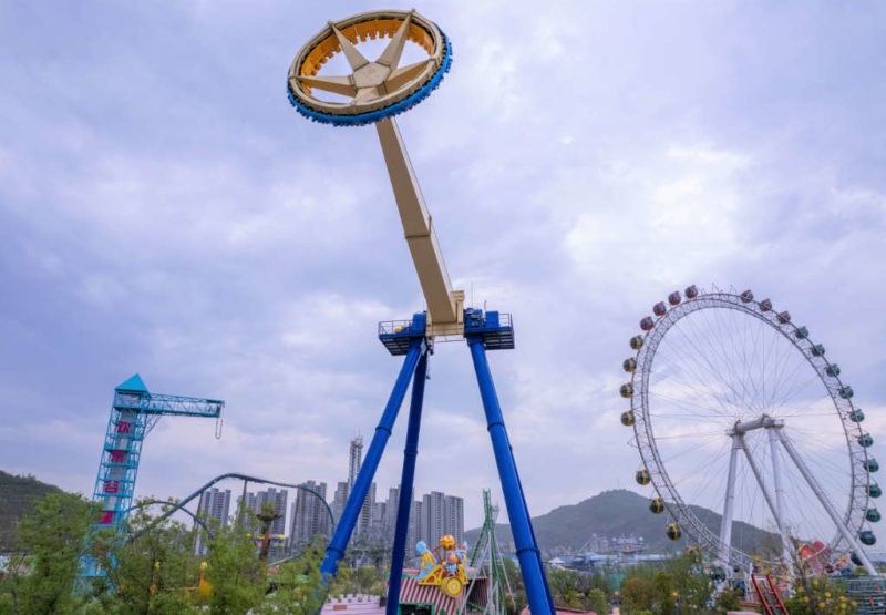 Giant Frisbee im OCT Happy Valley Nanjing © Huss