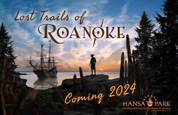 Lost Trails of Roanoke eine der Hansa Park Neuheiten 2024