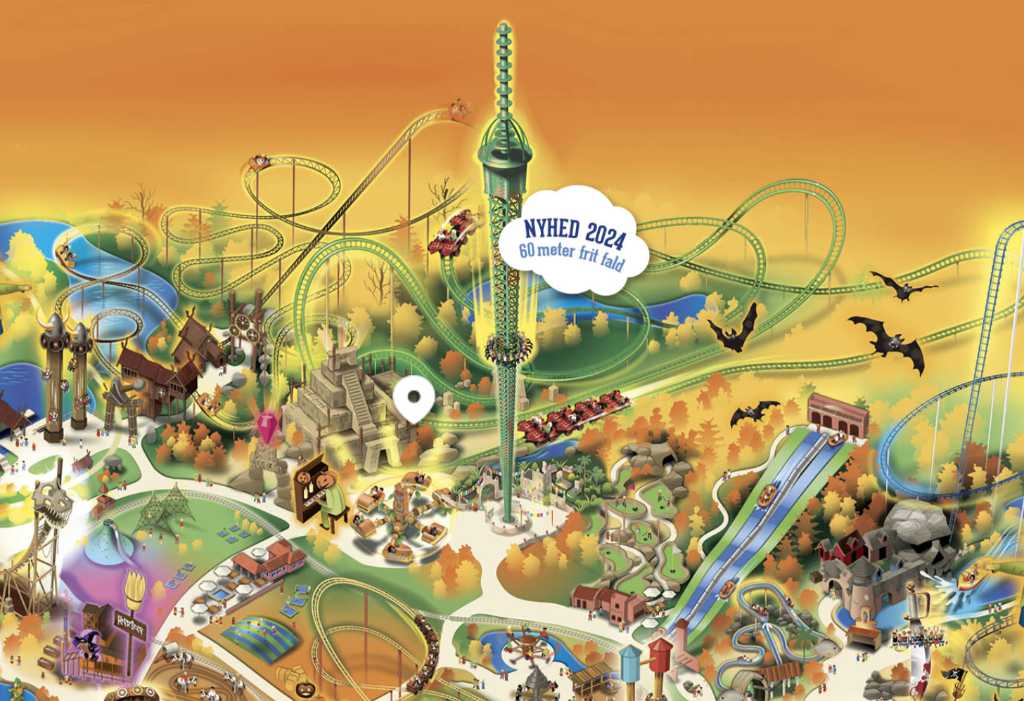 Hier wird die Djurs Sommerland Neuheit 2024 entstehen © Djurs Sommerland