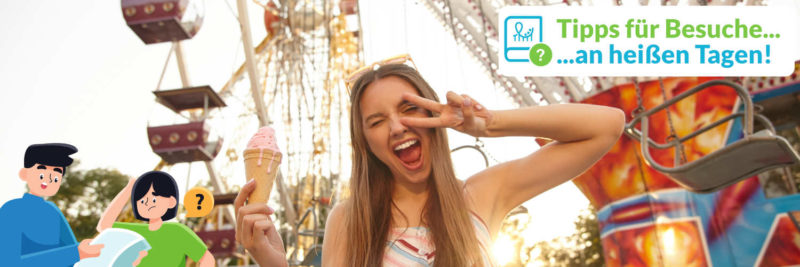 Freizeitpark Besuch an heißen Tagen - Wertvolle Tipps für dich!