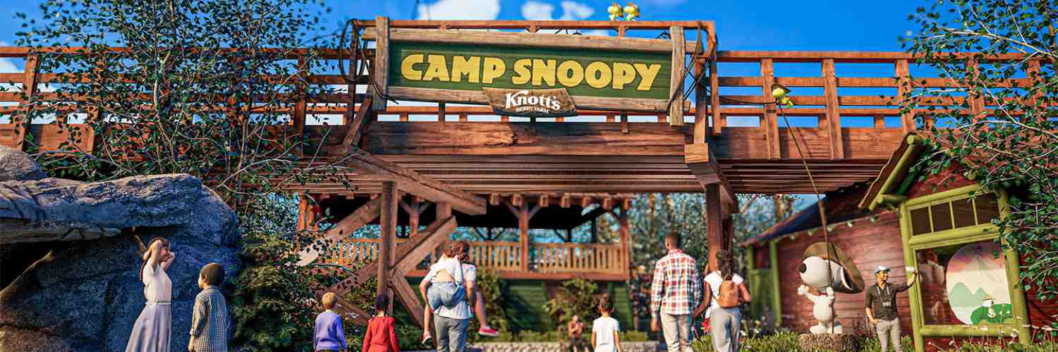 knotts berry farm camp snoopy eingang 2024 news
