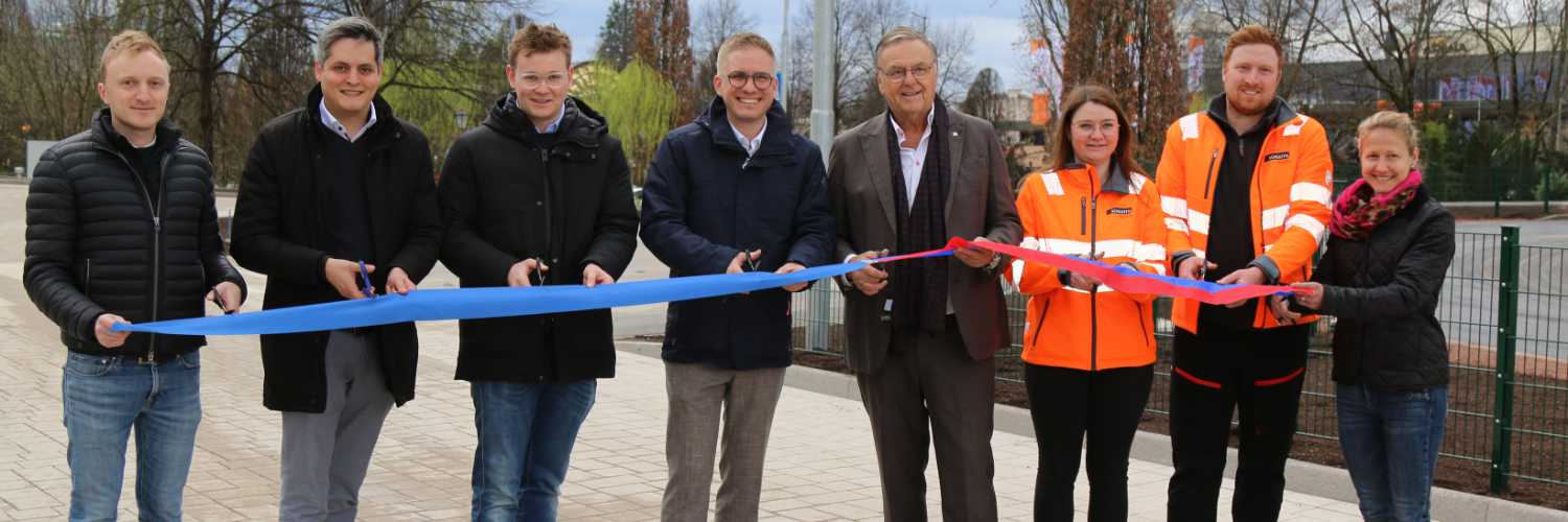 Pünktlich zum Saisonstart des Europa-Park am 23. März wird die neue Umfahrung als Teil des Masterplans Verkehr in Rust eingeweiht. © Europa-Park Resort