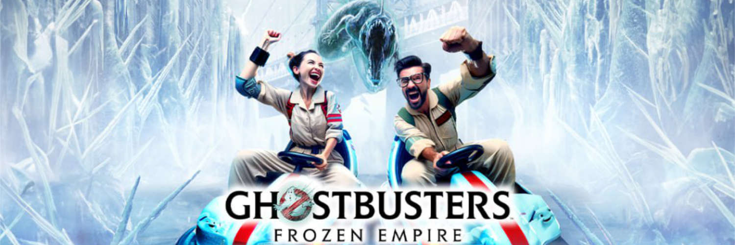 columbia pictures aquaverse ghostbusters autoscooter news