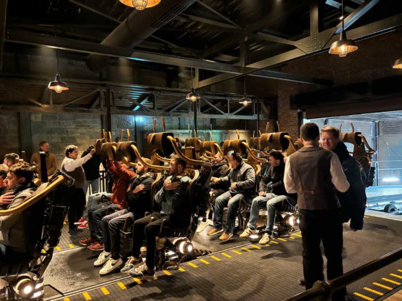 Bahnhof von Voltron Nevera im Europa-Park