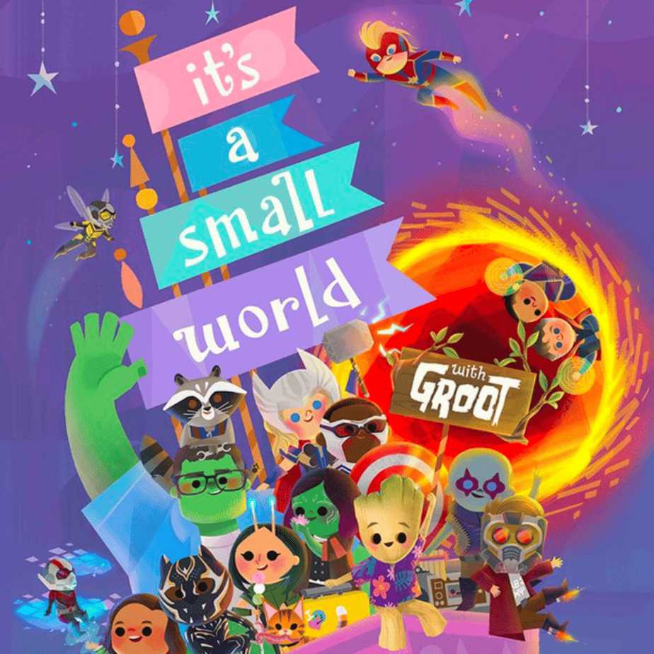 it's a small world with Groot visual © Tokyo Disneyland