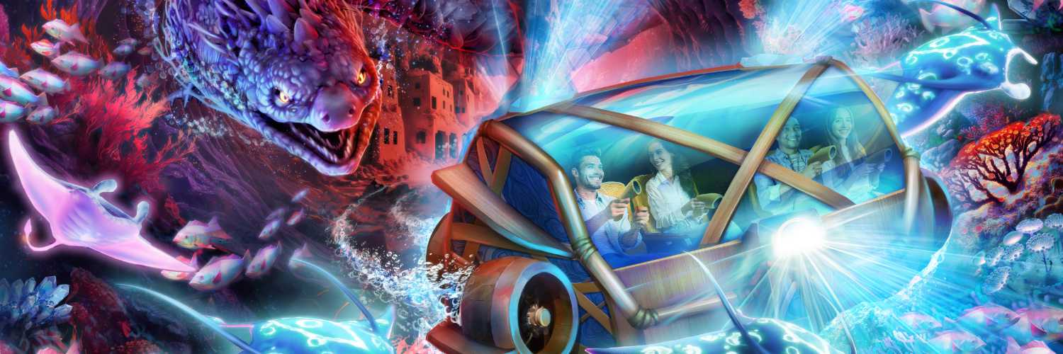 "Into The Deep" kommt nach Six Flags Qiddiya © Triotech