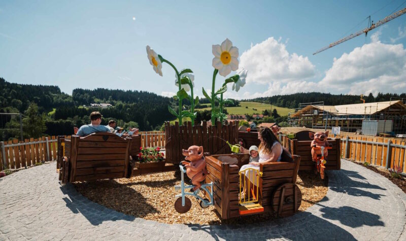 Rodelbahn St. Englmar: Wild Swing und Kinderkarussell bereits eröffnet 3 ©Rodelbahn St. Englmar