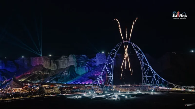 Six Flags Qiddiya ist eröffnet: Themenwelten, Rekorde & Europas Hersteller 2 Falcon's Flight © Six Flags Qiddiya City