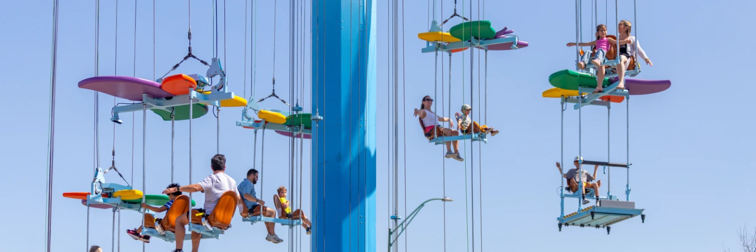 Wenn Inklusion fliegt: WingZ of Wonder von Zamperla im Morgan's Wonderland 2 WingZ of Wonder © Zamperla