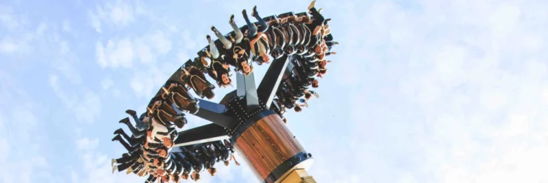 Attractiepark Slagharen 2026: "Sky Sifter" vereint Familienspaß und Adrenalin-Kicks in einer Attraktion 4 "Sky Sifter" © Attractiepark Slagharen / Zamperla