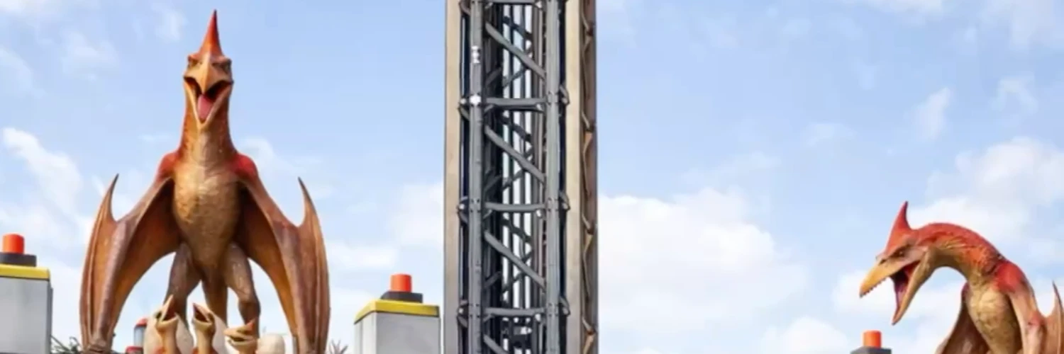 Hoch hinaus mit den Dinos: Parc Saint-Paul plant spektakulären Fallturm 3 © Parc Saint-Paul