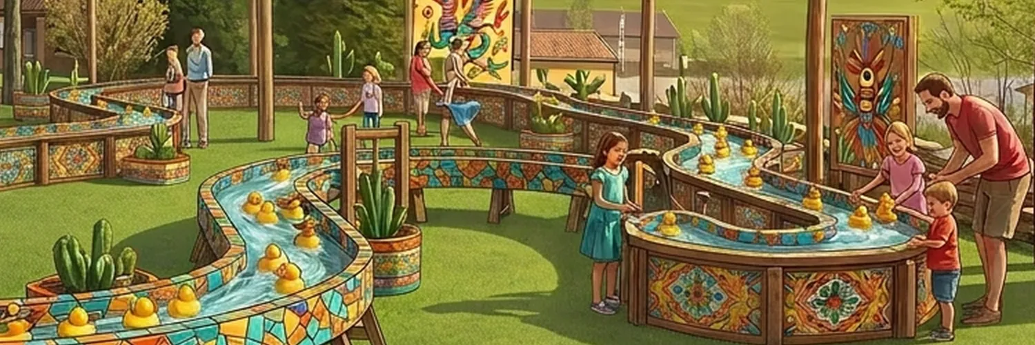 FORT FUN Abenteuerland 2026: VR-Abenteuer, Hundeparadies und überarbeitete Achterbahn 15 fort fun abenteuerland wasserspielplatz la cascada konzept.news