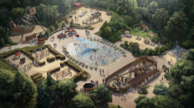 Fort des Pirates, Bateau des Corsaires und 500 Wasserdüsen: Das steckt hinter dem großen Umbau im Jardin d'Acclimatation 2 © Jardin d'Acclimatation