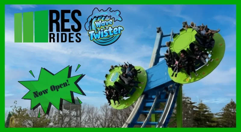 Weltpremiere auf Long Island: Adventureland eröffnet den Wave Twister 2 Wave Twister von RES Rides