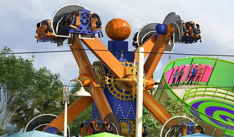 Six Flags Great Adventure: Neuer Pier-Bereich mit fünf Attraktionen ab Frühjahr 2026 6 six flags great adventure hypno twister konzept