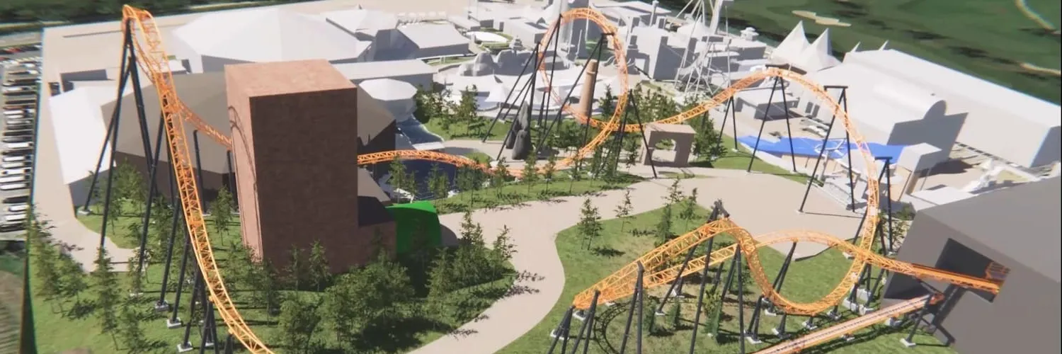 Rekordjagd in Lipperswil: Conny-Land kündigt neue Achterbahn "Massai" für 2027 an 1 So soll die "Massai" aussehen © Conny-Land