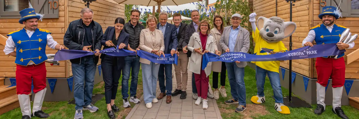 Ferienjob mal anders: #Eurosummer Program startet durch 6 Offizielle Eröffnung des #Eurosummer Camp am 10. Juni im Europa-Park Erlebnis-Resort. © Europa-Park Resort
