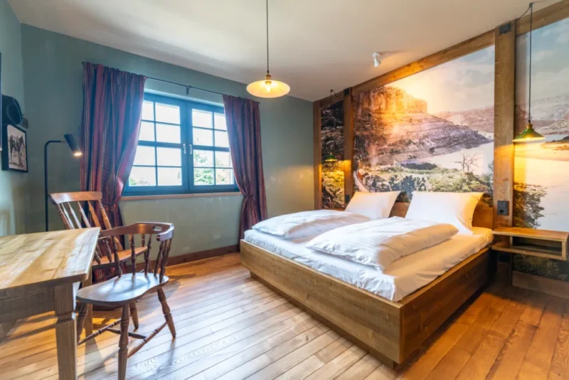 Europa-Park eröffnet Riverside Western Lodge: Silver Lake City wächst weiter 2 Ein Blick in ein Zimmer der Riverside Western Lodge