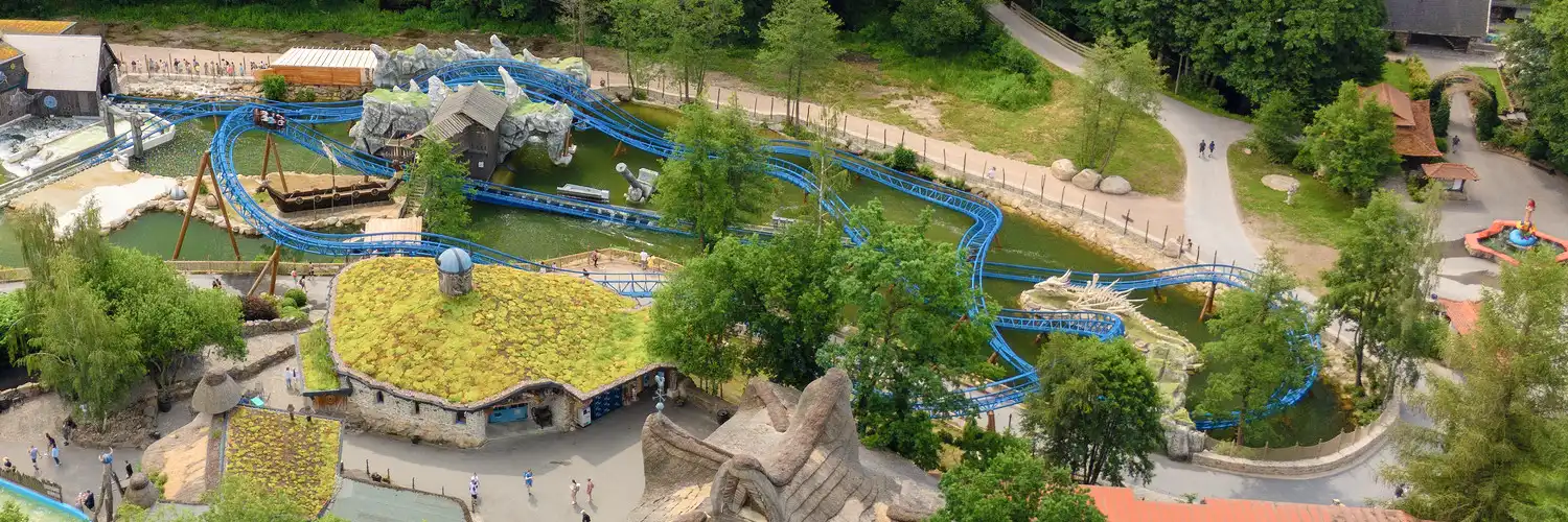 Weltpremiere geglückt: Der Freizeitpark Plohn hat seinen Multi Launch Water Coaster "Dønnervind" offiziell eröffnet 7 © Freizeitpark Plohn