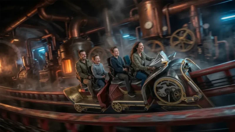Maurer Rides dreht die Kapazitätsschraube: Spike Train und Spike Tandem machen das interaktive Fahrerlebnis massentauglich 3 Spike Tandem © Maurer Rides