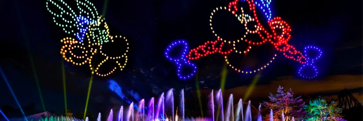 Obelix trifft Drohnen: Parc Astérix bringt mit "Astérix et la Potion d'étoiles" den Himmel zum Leuchten 2 © Parc Astérix