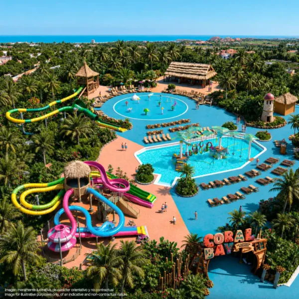 Piraten-Buchten und Dschungel-Pfade: Caribe Aquatic Park und PortAventura erweitern 2026 ihr Familienangebot 2 portaventura world coral bay konzept
