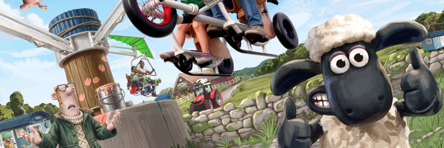 Shaun das Schaf hebt ab: Weltpremiere für interaktiven Scrap Flyer in Skånes Djurpark 9 © Zamperla