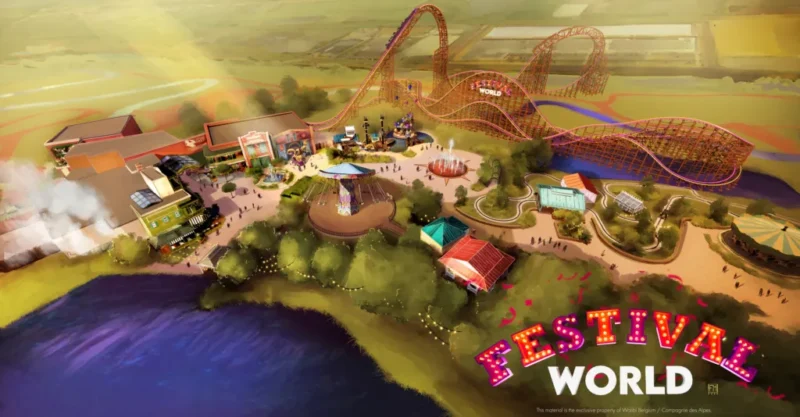 Walibi Belgium kündigt spektakulären RMC-Hybrid-Coaster für 2028 an 5 © Walibi Belgium