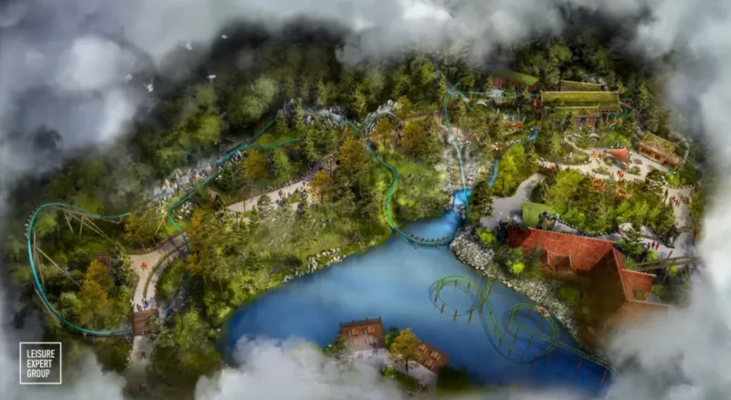 Midgårdsormen: Djurs Sommerland baut Nordeuropas ersten Hot Racer Coaster von Intamin 3 djurs sommerland midgardsormen konzept bereich
