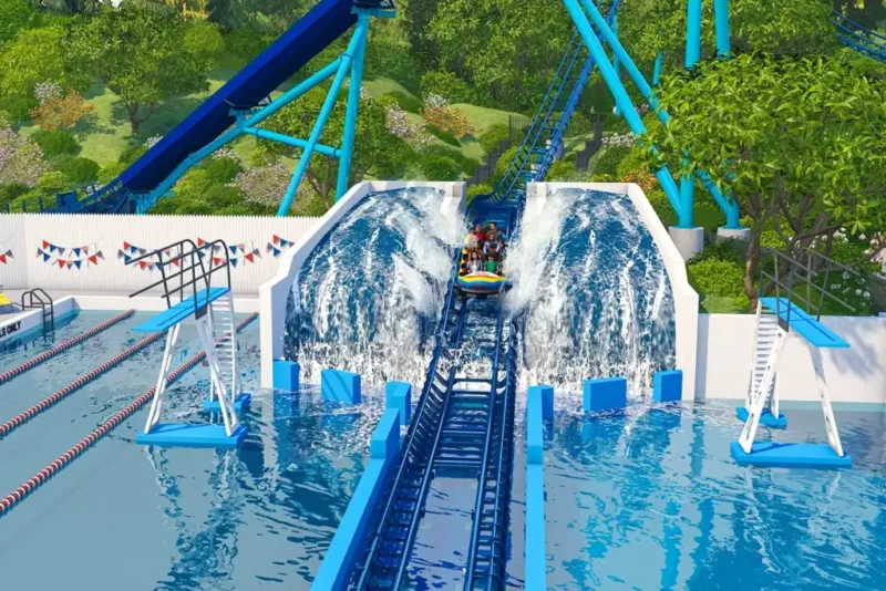 Holiday World kündigt mit "Cannonball!" die höchste und schnellste Wasserachterbahn der USA an 2 Cannonball