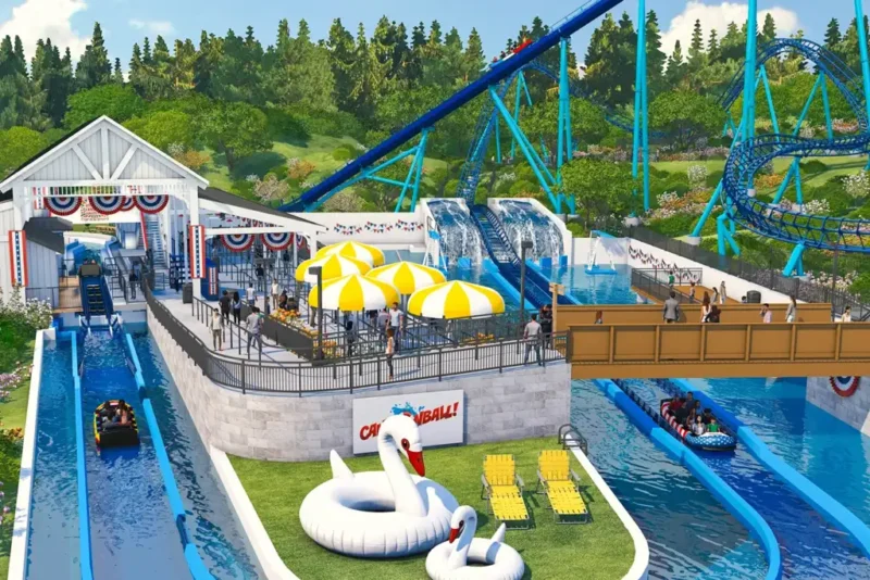 Holiday World kündigt mit "Cannonball!" die höchste und schnellste Wasserachterbahn der USA an 3 Cannonball