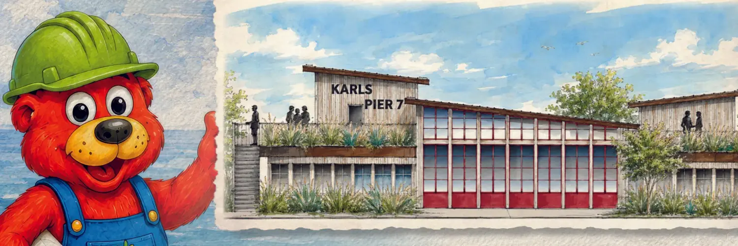 Pier7 in Warnemünde: Abschied auf Zeit für ein großes neues Kapitel 3 © Karls