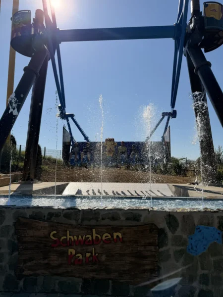 Turbo Tonis Wäscheschleuder ist eröffnet: Neue Familienattraktion sorgt für Jubel im Schwaben Park! 2 "Turbo Tonis Wäscheschleuder" © Schwaben Park