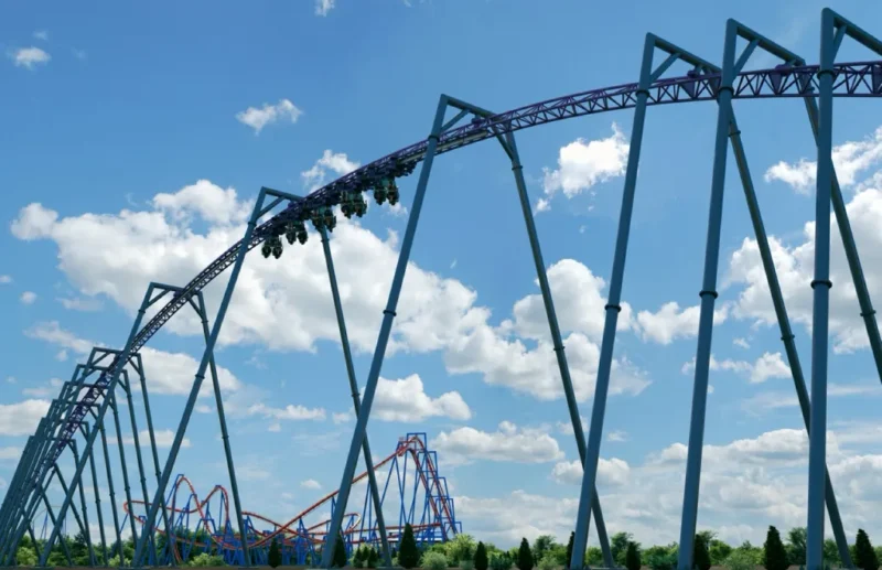 BAKUNAWA: Six Flags Great Adventure baut die höchste und schnellste Spinning-Launch-Achterbahn der Welt 5 BAKUNAWA © Six Flags Great Adventure