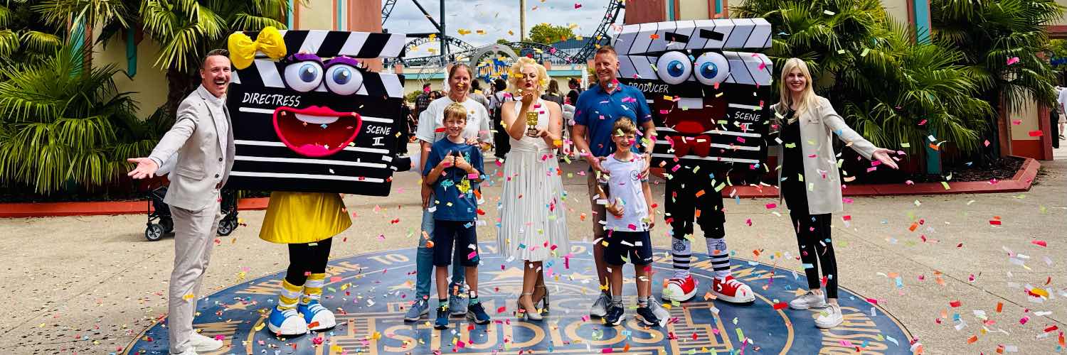 Hollywood-Moment in Kirchhellen: Movie Park feiert 40-millionsten Besucher 2 © Movie Park Germany