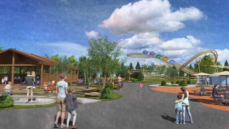 Camp Timber Trail: Six Flags Great America kündigt riesigen Familienbereich für 2027 an 4 Six flags great America camp timber trail 1